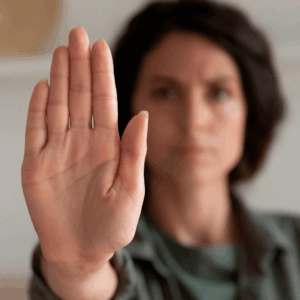 Aplicação de permissão para vítimas de violência doméstica