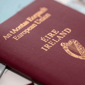 Aplicação para naturalização irlandesa